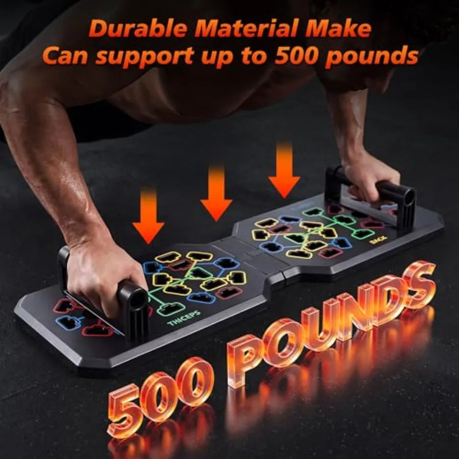 Foldable Push Up Stands Board Fitness Equipment For Home Gym