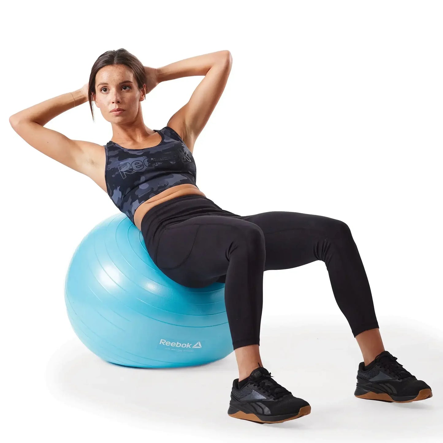 Thick Walled Yoga Ball With Stay Put Tech For Flexibility