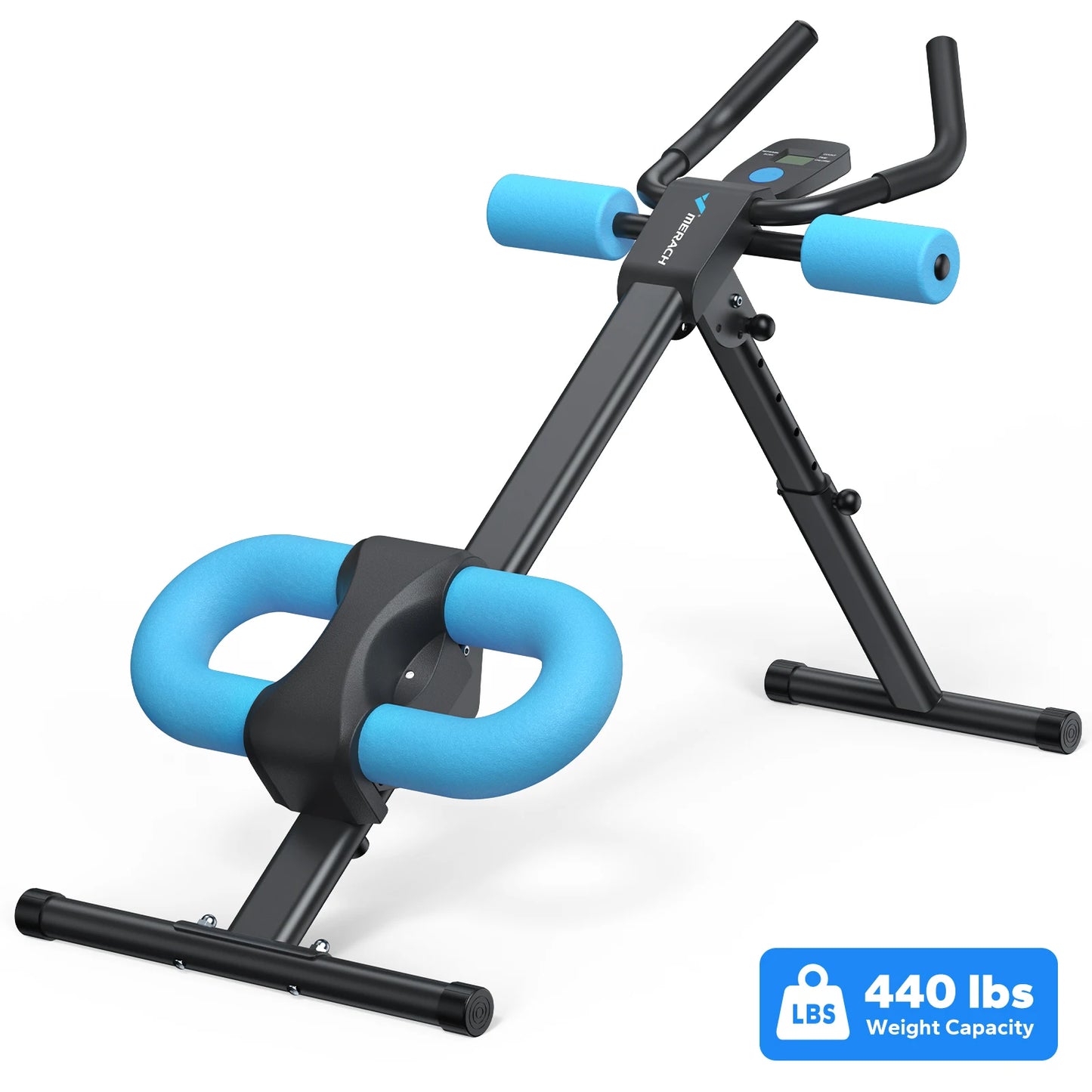 MERACH Abdominal Foldable Machine Adjustable Trainer Core Exercise System