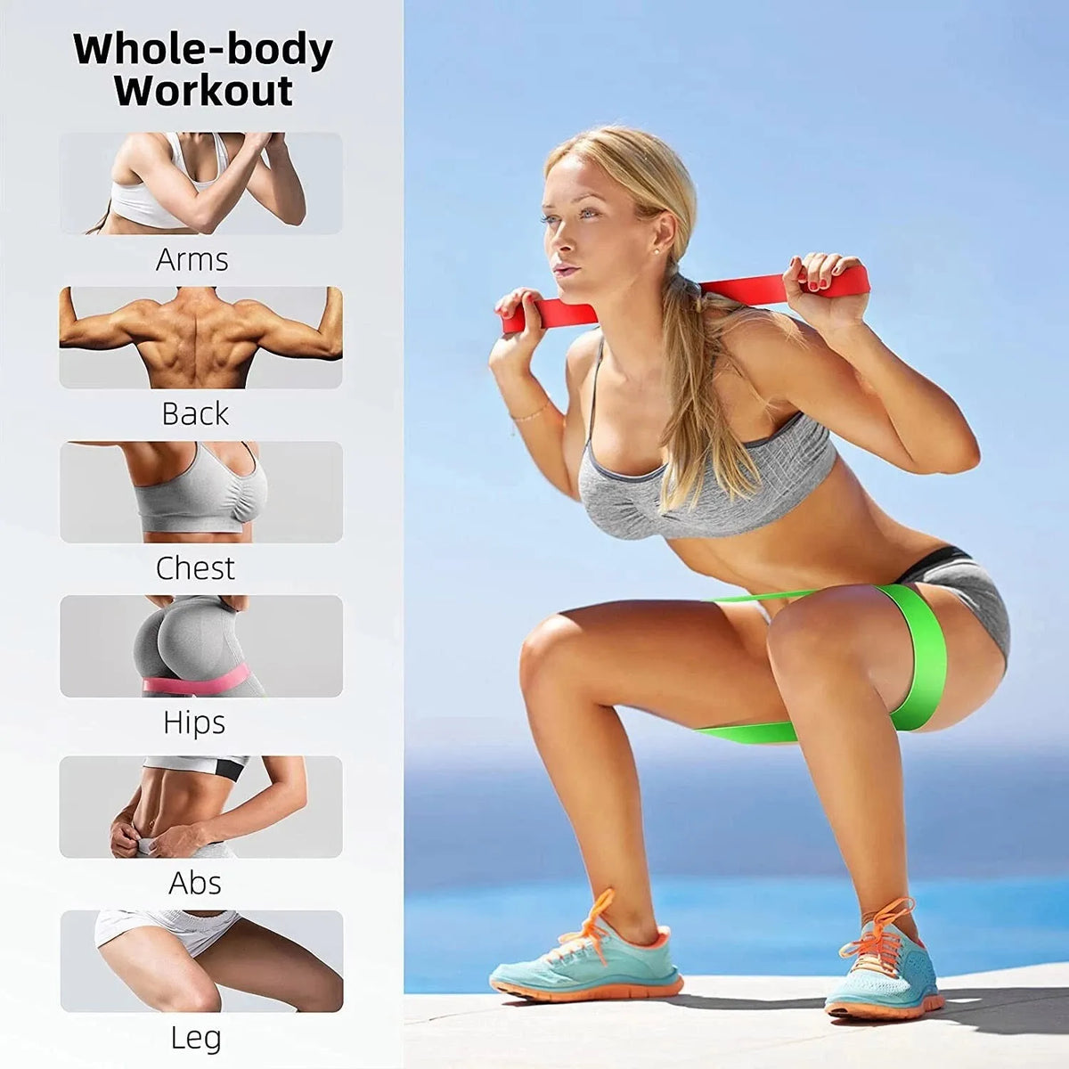 Resistance Loop Bands for Home Workouts