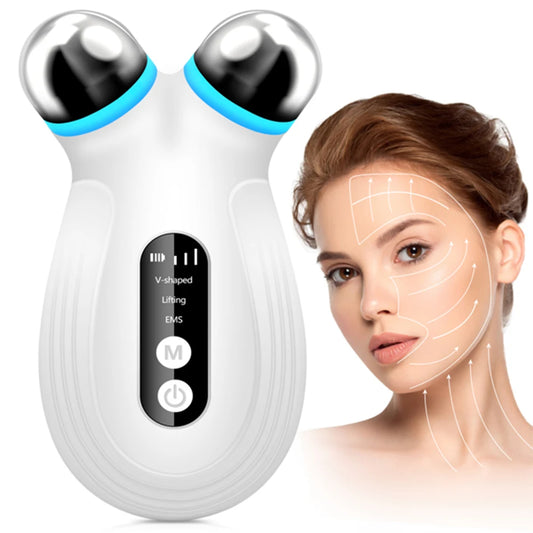 Microcurrent Facial Device For Anti Aging And Wrinkles