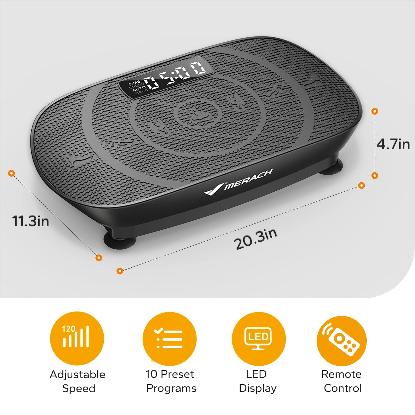 MERACH Vibration Plate CV30 Whole Body Workout Platform