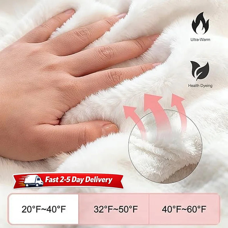 NONECN Wearable Blanket Hoodie For Adults With Sleeves And Pockets