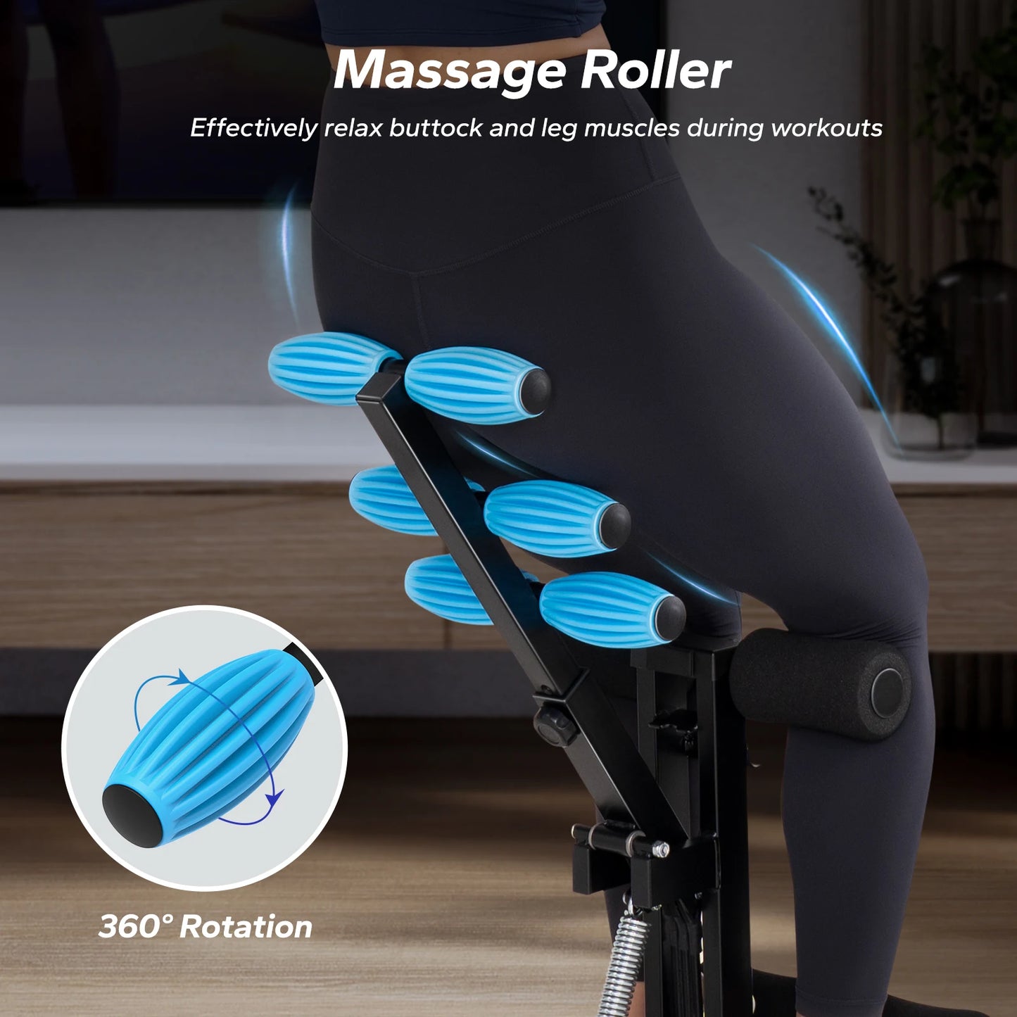 MERACH Deep Squat Machine Glutes Trainer For Core Legs Pushups