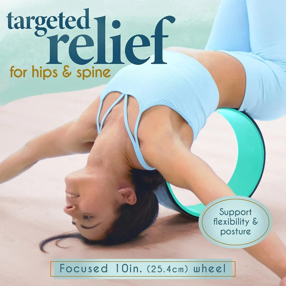 Florensi Yoga Wheel Set 3 Pack Back Pain Stretcher Roller