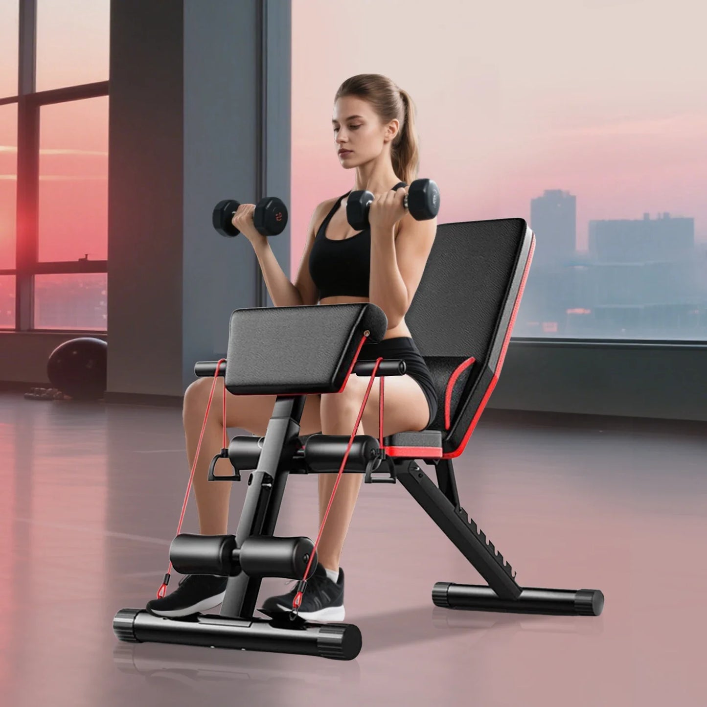 Adjustable Weight Bench For Home Gym Full Body Workout