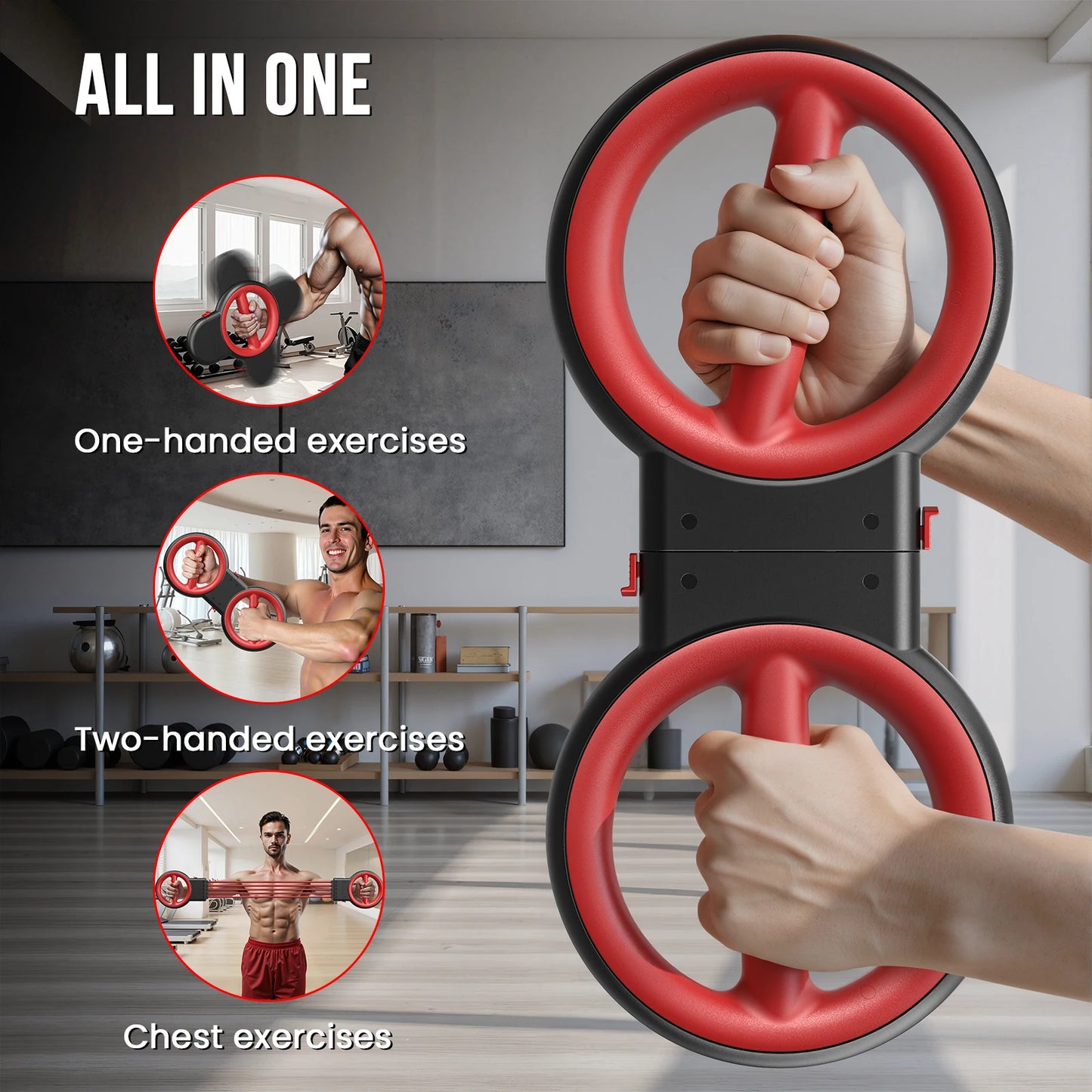 AKLUER Rotator Burn Machine 3-In-1 Arm Exerciser For Upper Body