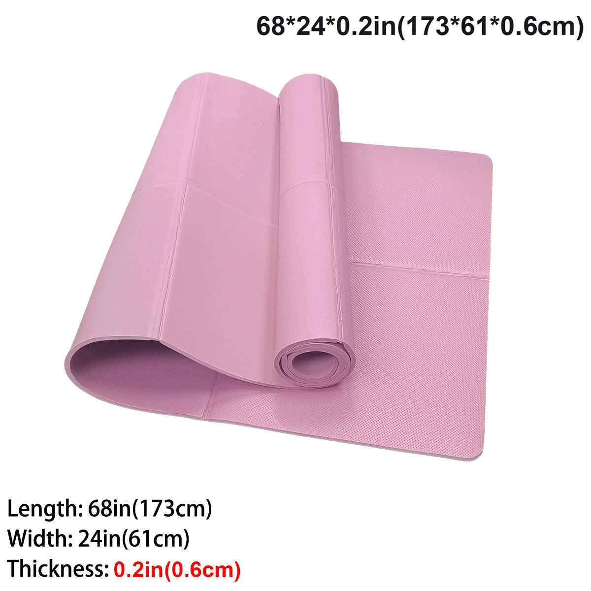 Foldable Yoga Mat Eco Friendly EVA For Travel Yoga Pilates