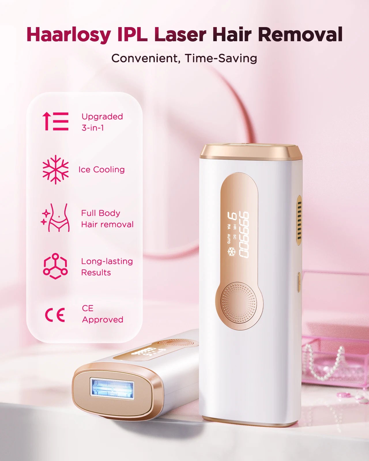 Totmizby IPL Hair Removal Laser Device For Body Facial Bikini