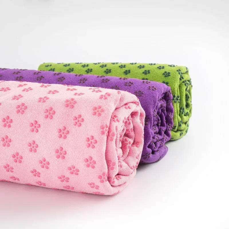 NONECN Non Slip Yoga Towel and Pilates Mat Sweat Absorbent