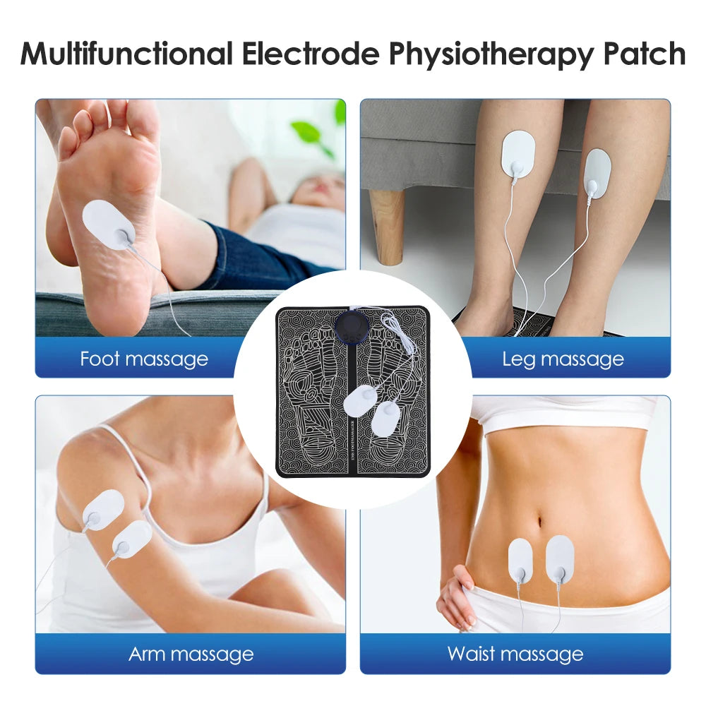 Agdoad Smart EMS Foot Massager 8 Modes 19 Levels Pad