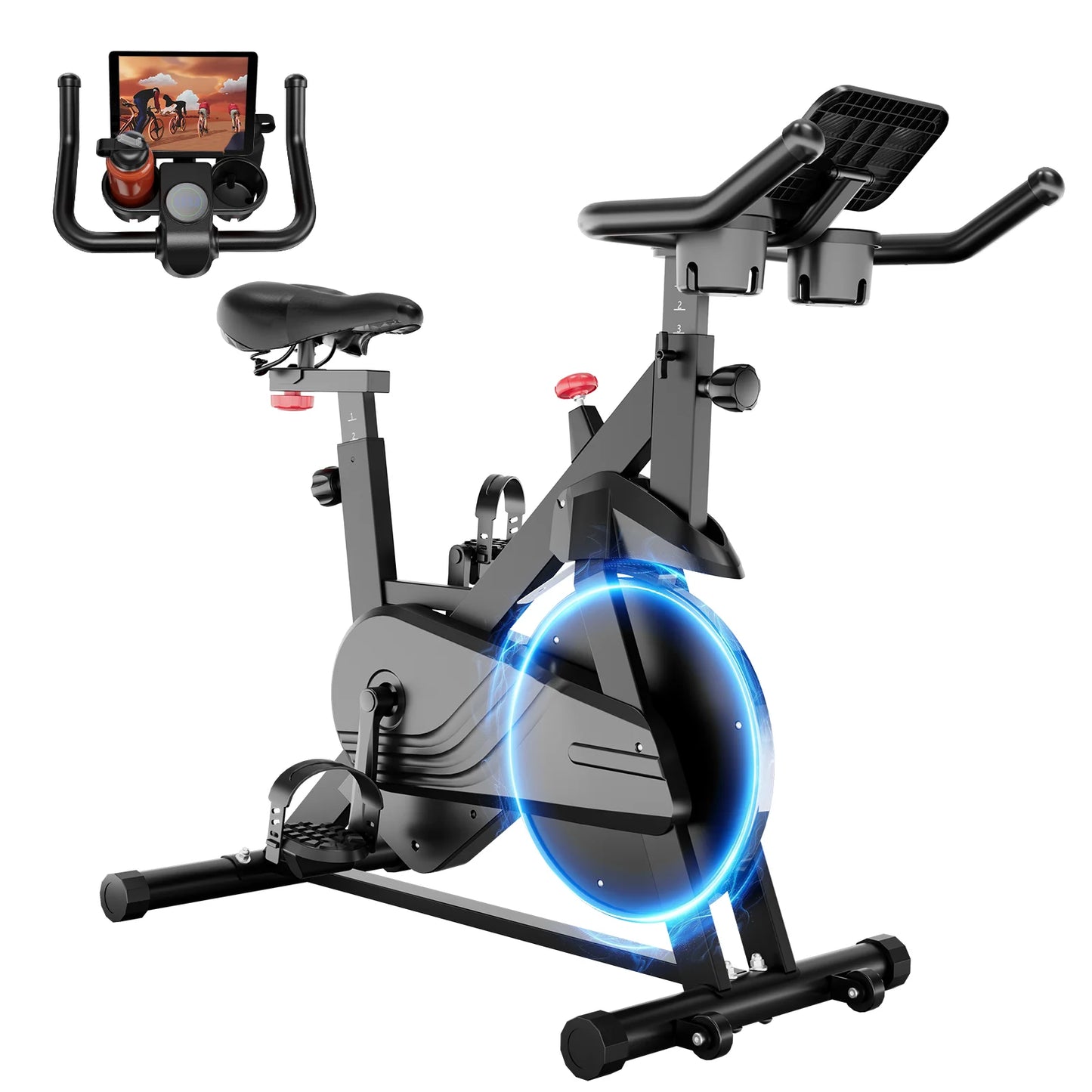Superun Magnetic Resistance Exercise Bike for Home Gym