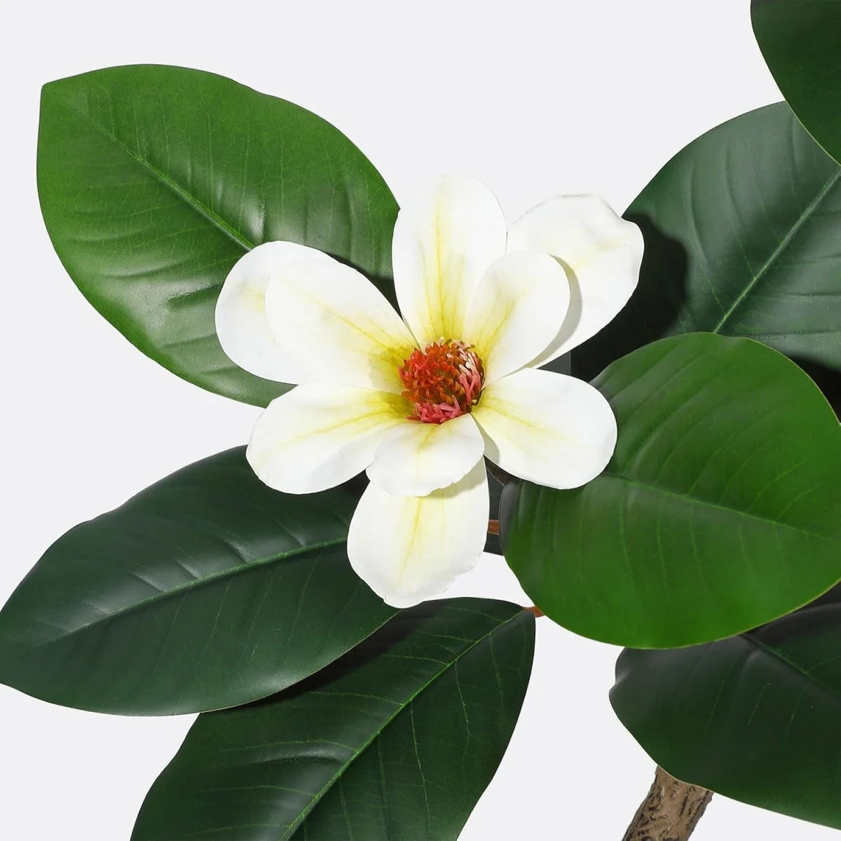 HiMISS Magnolia Artificial Tree In Planter Indoor Floor Plant