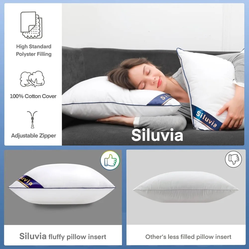 NBVCX Decorative Pillow Inserts Set Of Two For Sofa