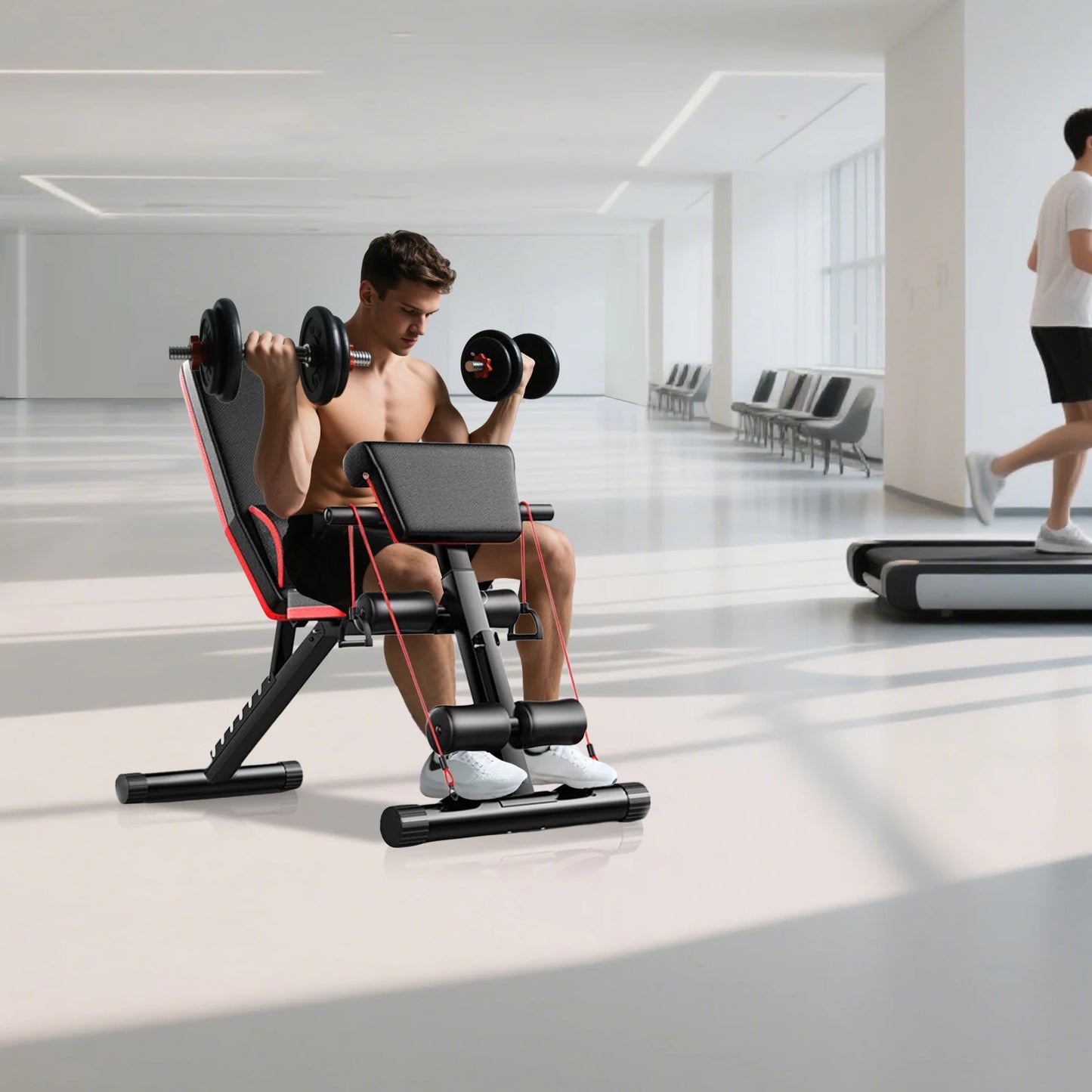 Adjustable Weight Bench For Home Gym Full Body Workout
