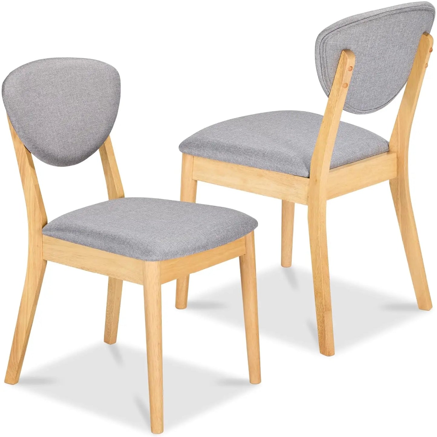 Mid Century Modern Upholstered Dining Chairs