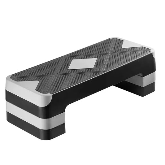 AeroExercise Step Platform Adjustable Non Slip Home Gym Cardio Trainer