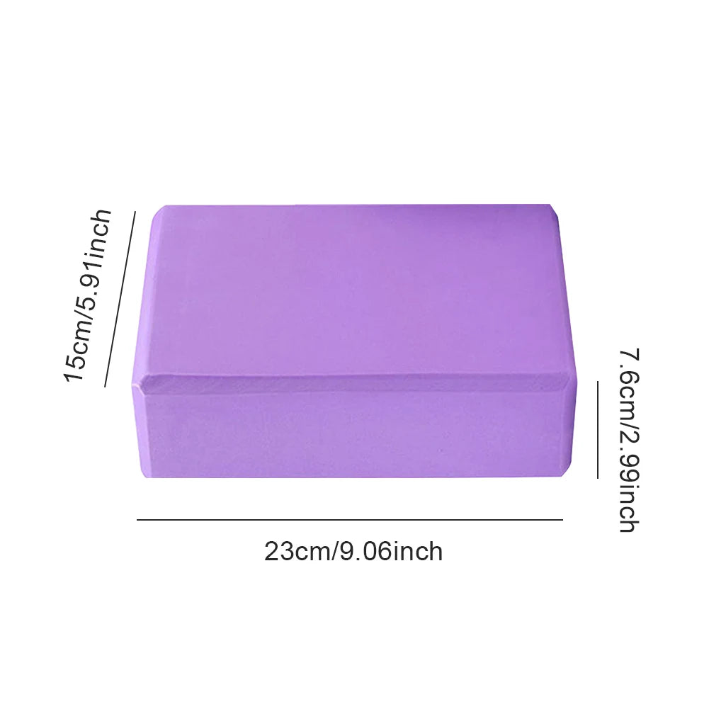 JOCESTYLE EVA Yoga Block Set High Density Pilates Blocks