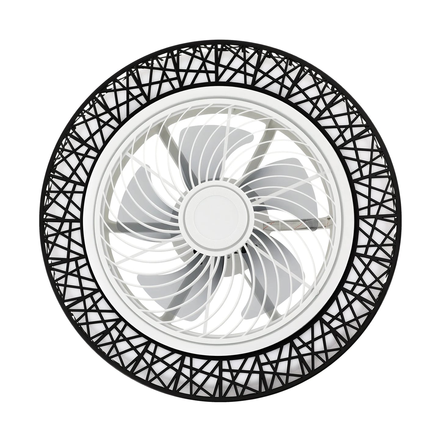 Ceiling Fan Light With Remote Control Modern ABS Low Noise