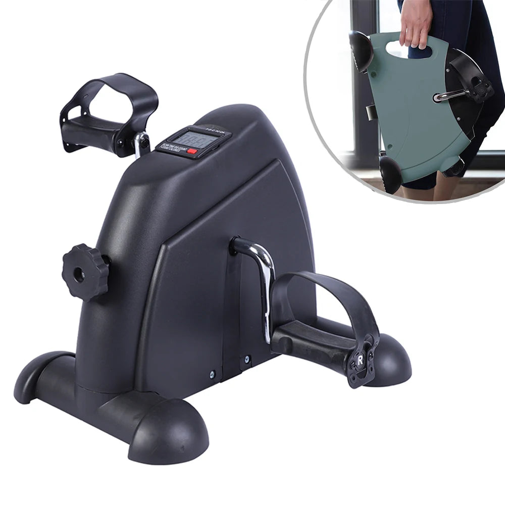 Mini Under Desk Pedal Exerciser With LCD Screen For Legs