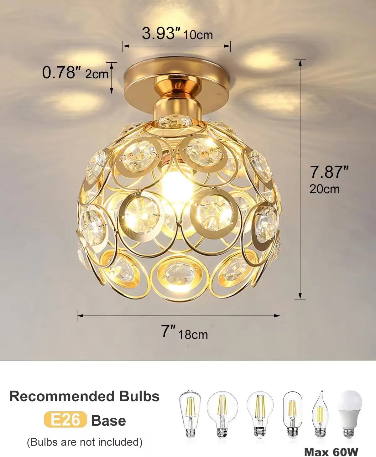 DF LIGHT HOUSE Modern Glass Iron Ceiling Pendant Light