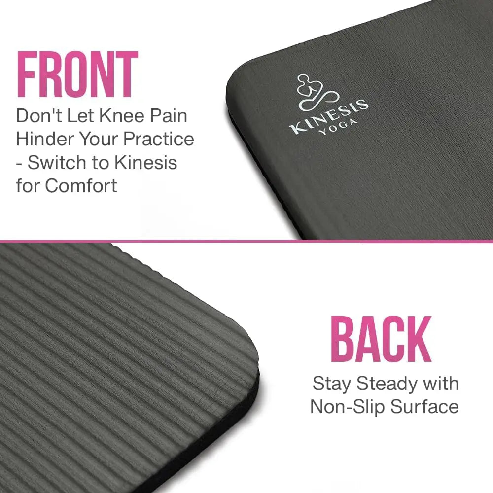 Yoga Knee Pad Extra Thick Cushion Breathable Mesh Bag