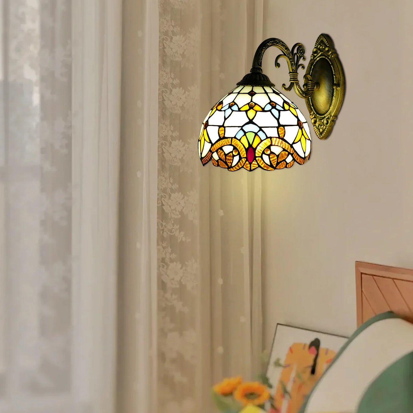 Vintage Dome Wall Lamp For Living Room And Bedroom Staircase