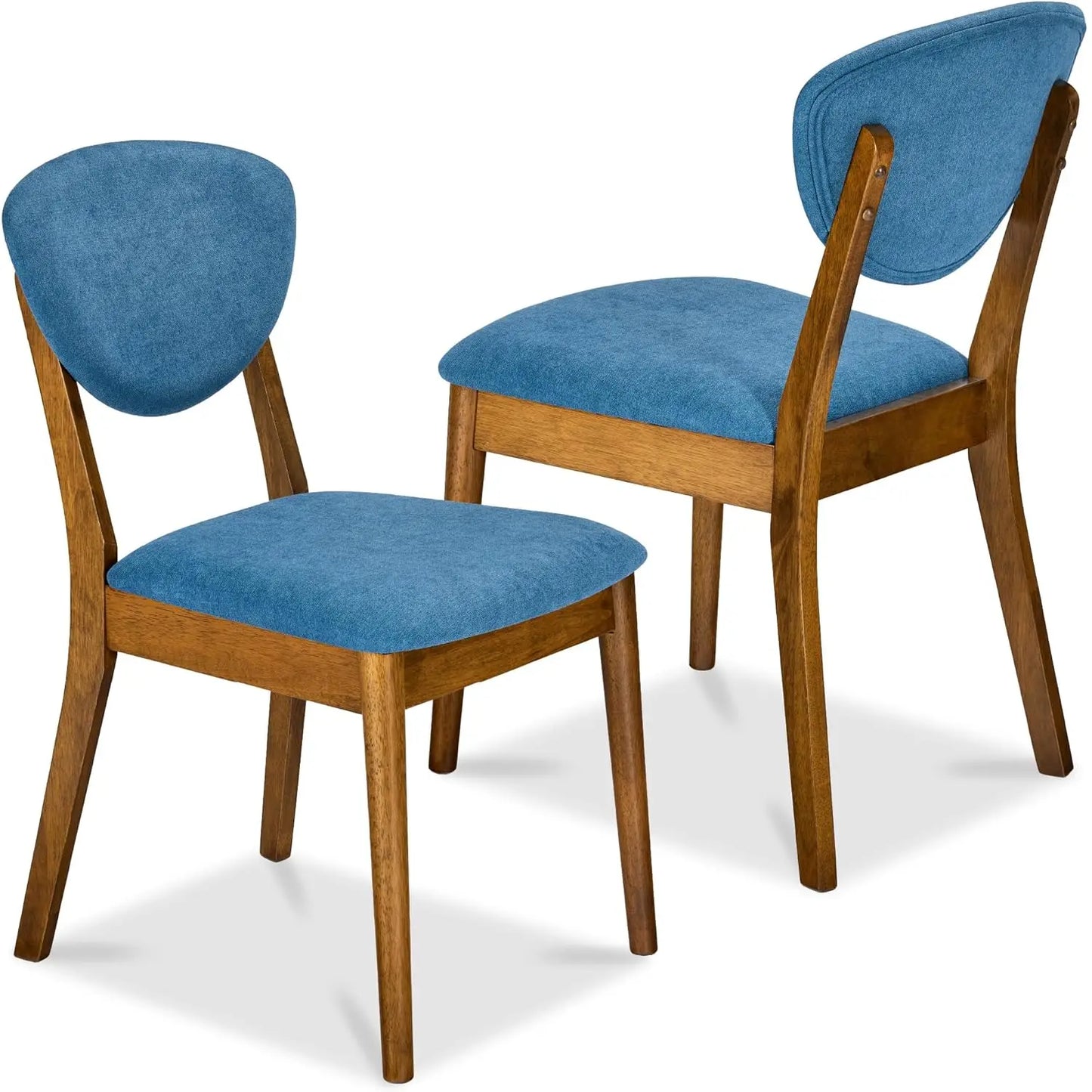 Mid Century Modern Upholstered Dining Chairs