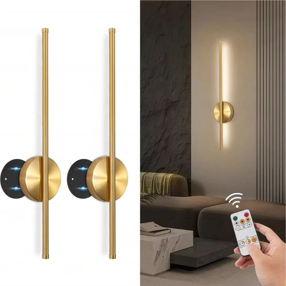Magnetic Rechargeable LED Wall Lamp Iron Indoor Home Lighting