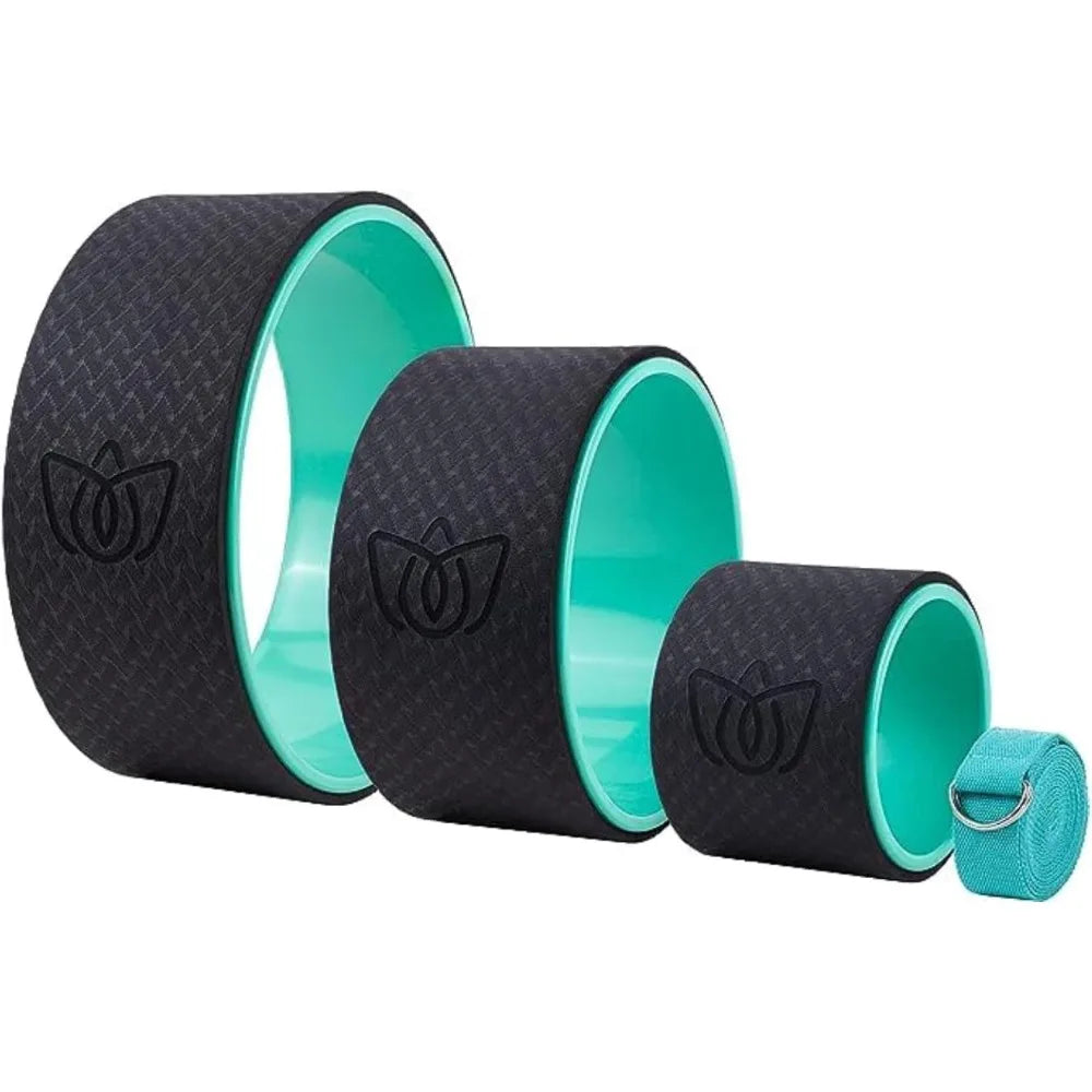 Florensi Yoga Wheel Set 3 Pack Back Pain Stretcher Roller