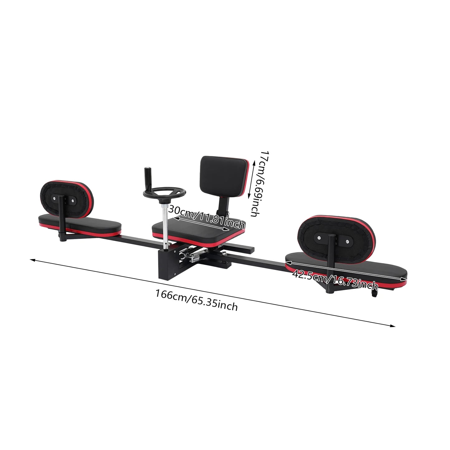 Heavy Duty Adjustable Leg Stretcher With Wheels For Dance Yoga