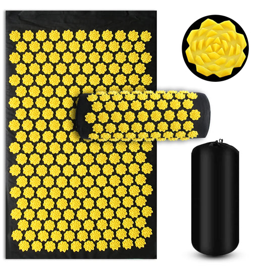 MARFLY Pranamat Eco Lotus Spike Mat Acupressure Cushion
