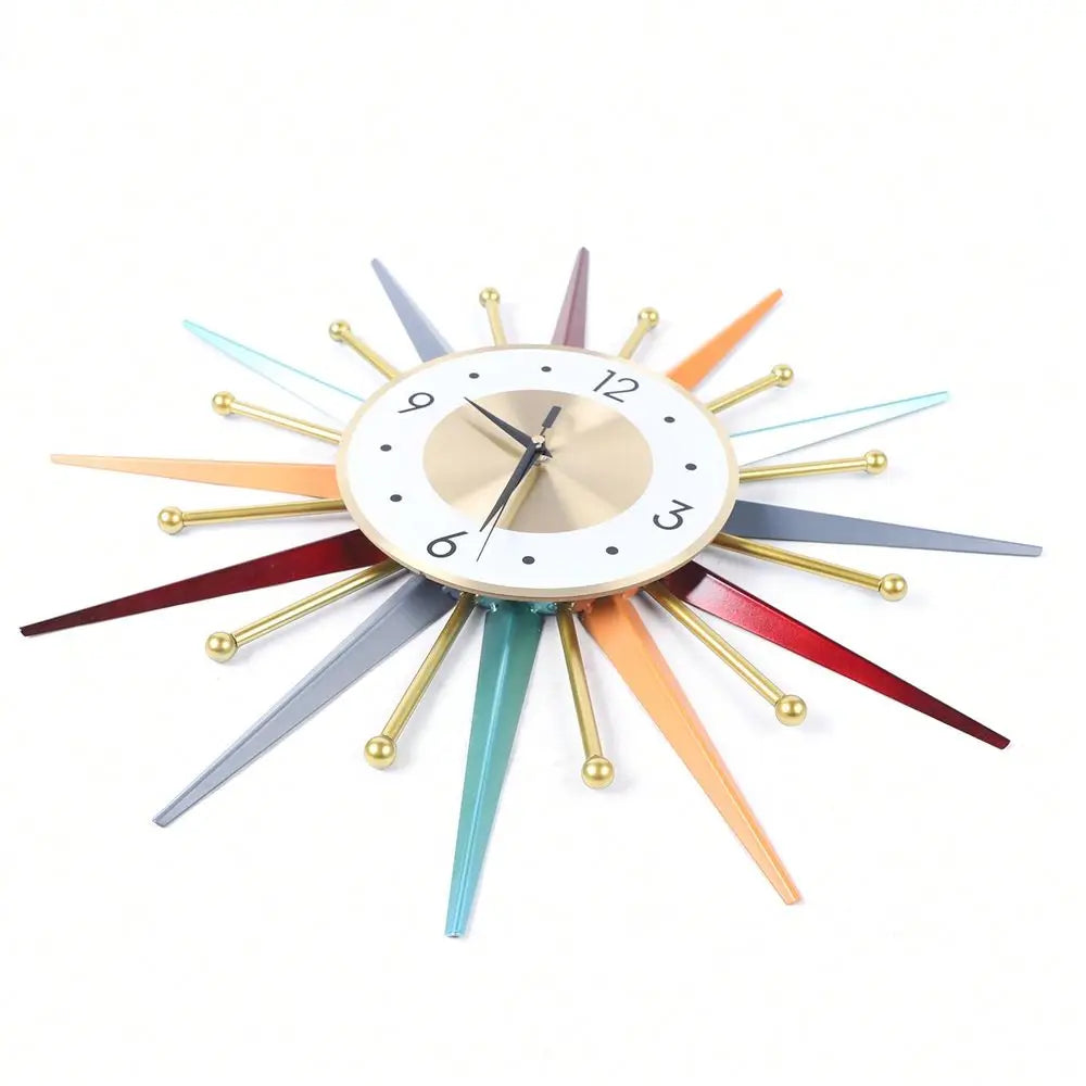 Wall Clock For Living Room Bedroom Study Indoor Outdoor Multiuse