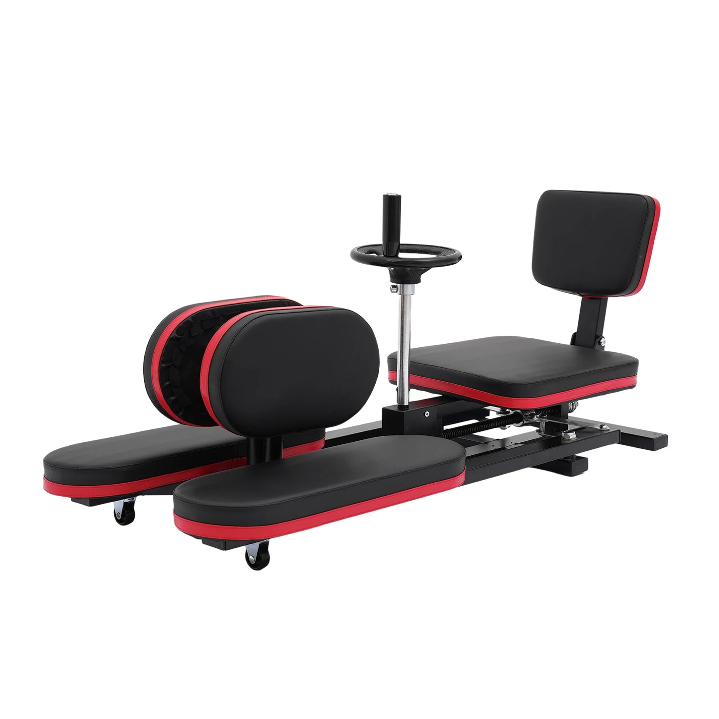 Heavy Duty Adjustable Leg Stretcher With Wheels For Dance Yoga
