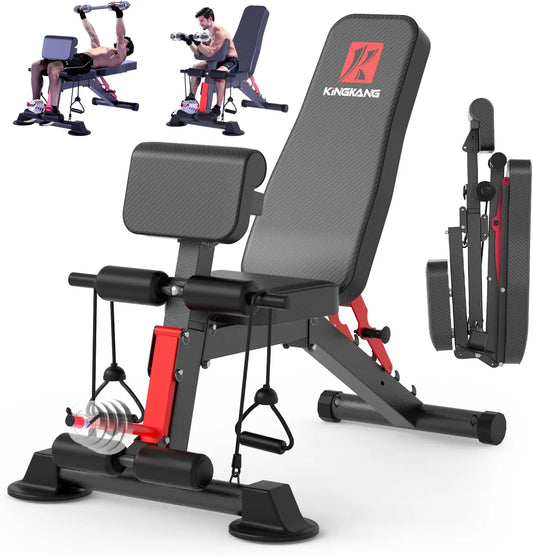 Multi Functional Foldable Dumbbell Bench With Six Adjustable Levels