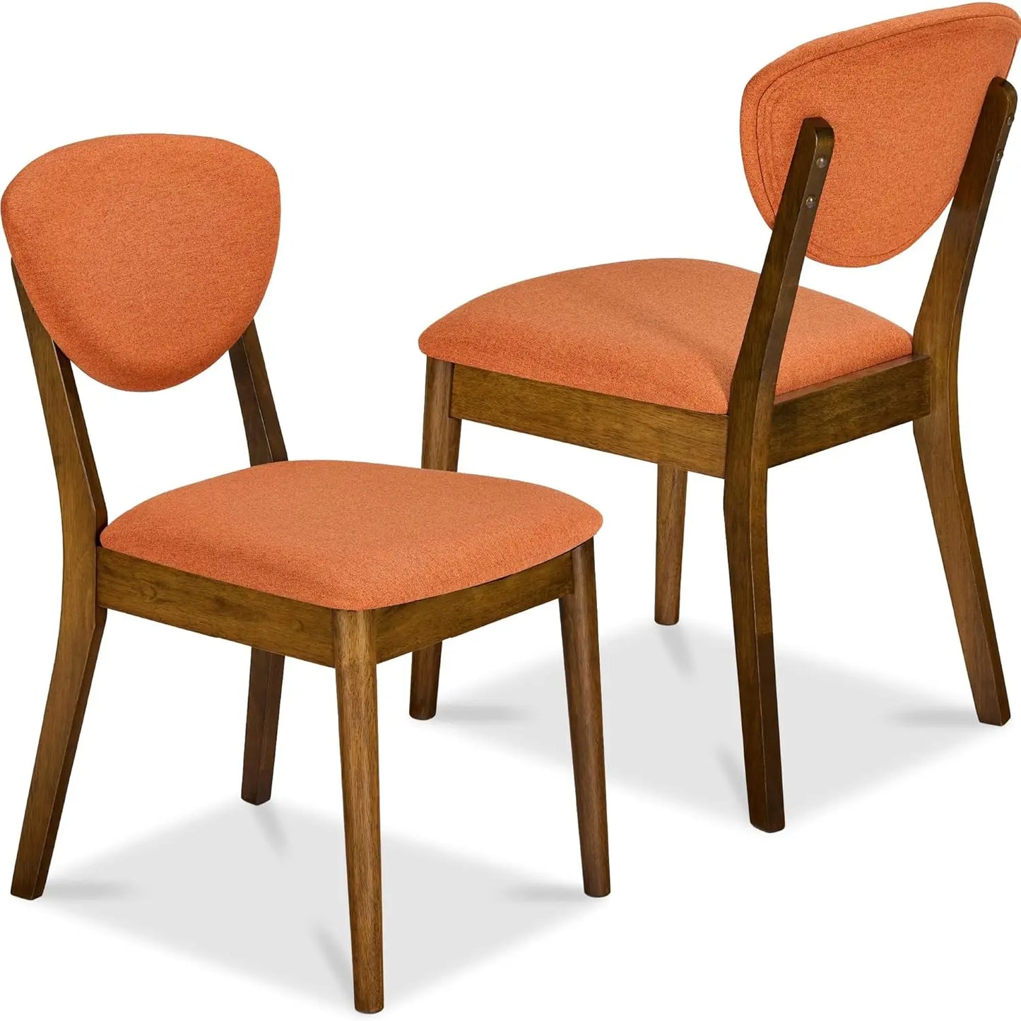 Mid Century Modern Upholstered Dining Chairs