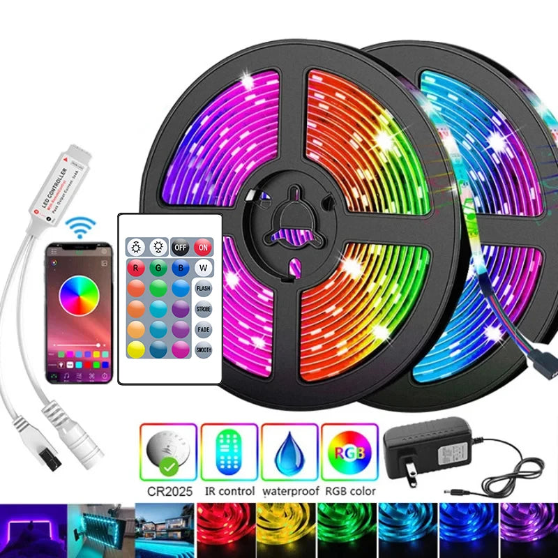 GOOLOOK RGB LED Strip Light Bluetooth Controller For Home