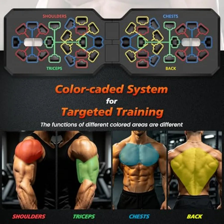 Foldable Push Up Stands Board Fitness Equipment For Home Gym