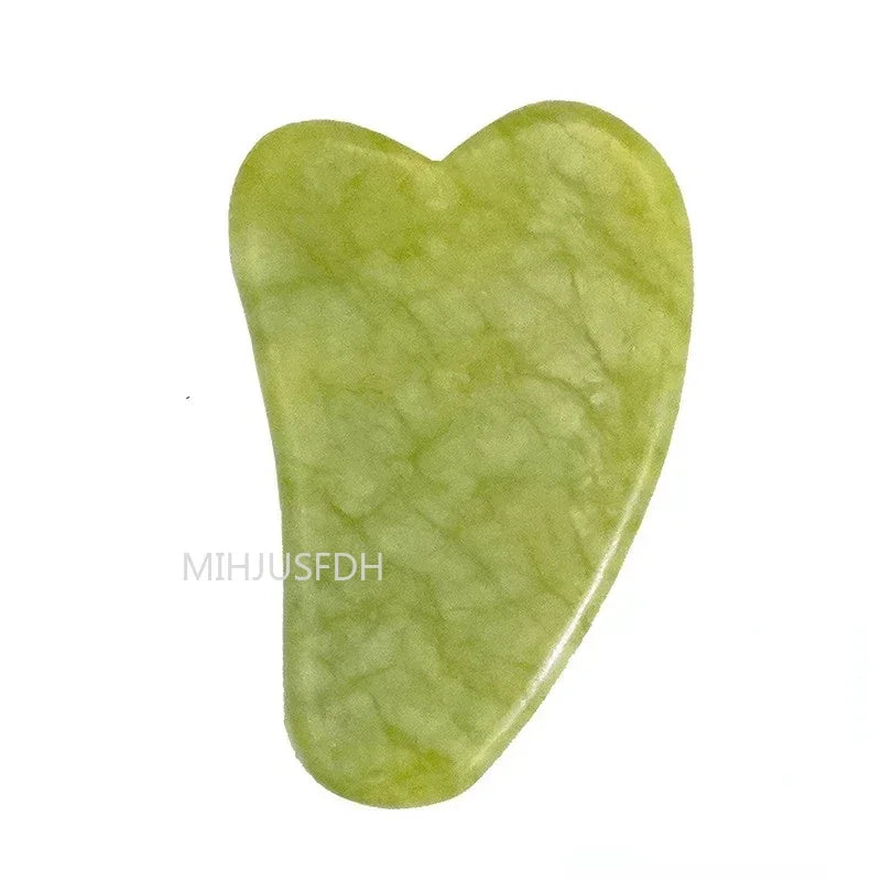 Jade Roller Massager Gua Sha Stone For Face And Body
