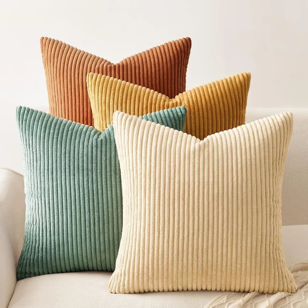 NBVCX Velvet Throw Pillow Covers Set of 4 Boho Farmhouse