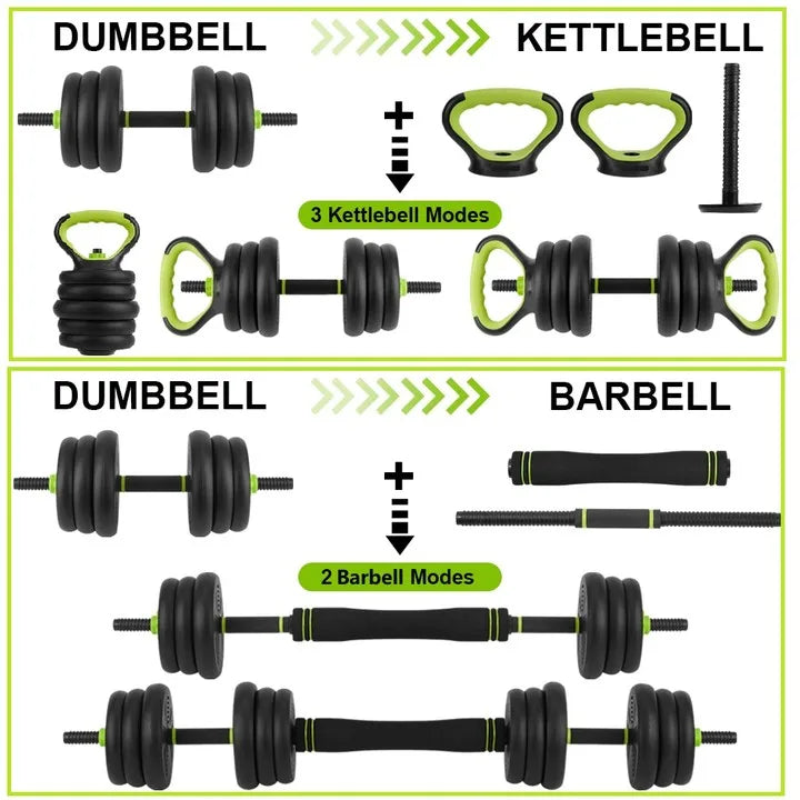 Twister CK Adjustable Dumbbells Free Weight Set For Home Gym