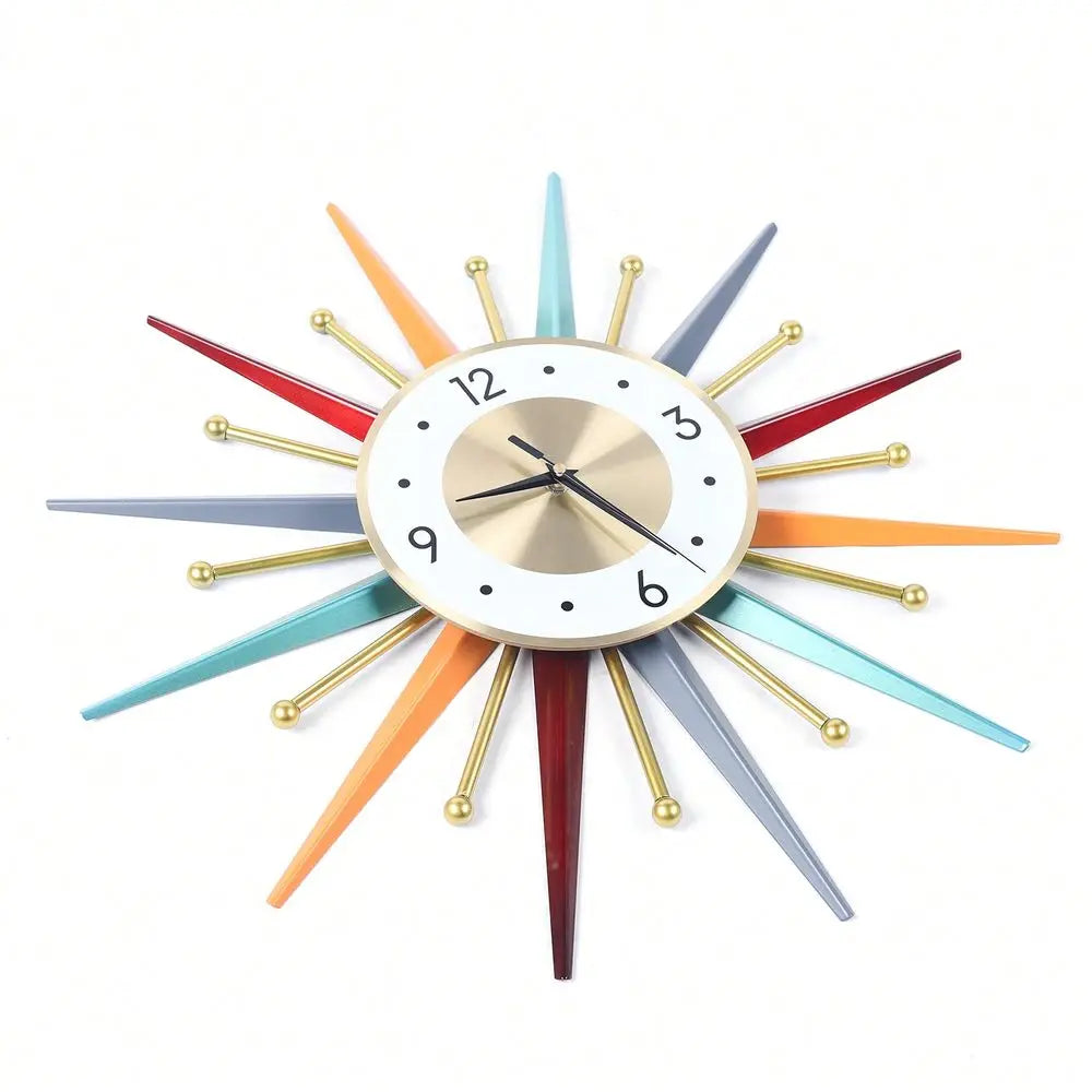 Wall Clock For Living Room Bedroom Study Indoor Outdoor Multiuse
