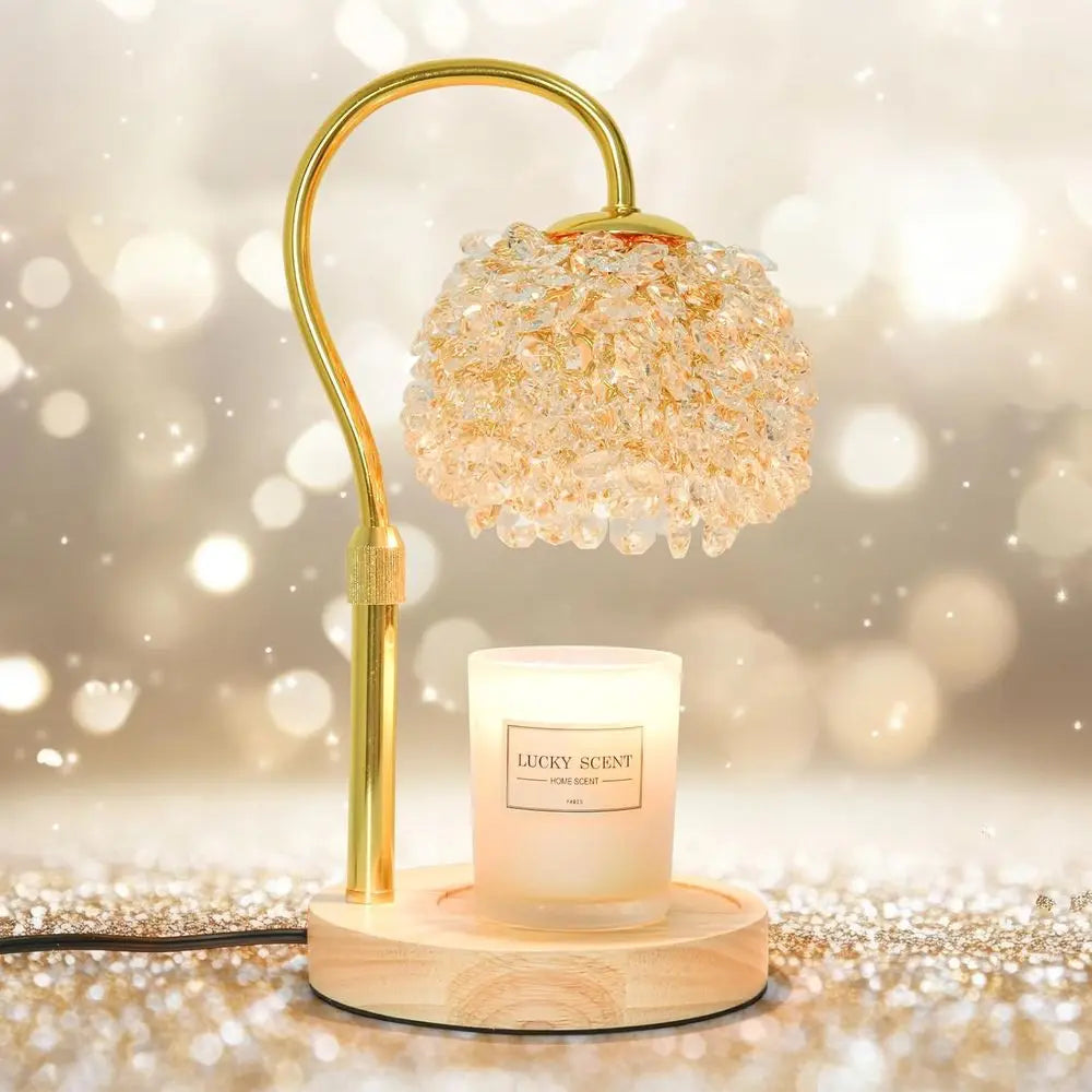 Candle Warmer Lamp With Timer Dimmable Crystals 312 K9