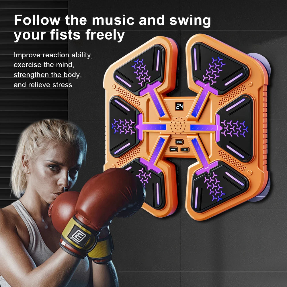 Smart Music Boxing Wall Target For Home Gym Boxing Training