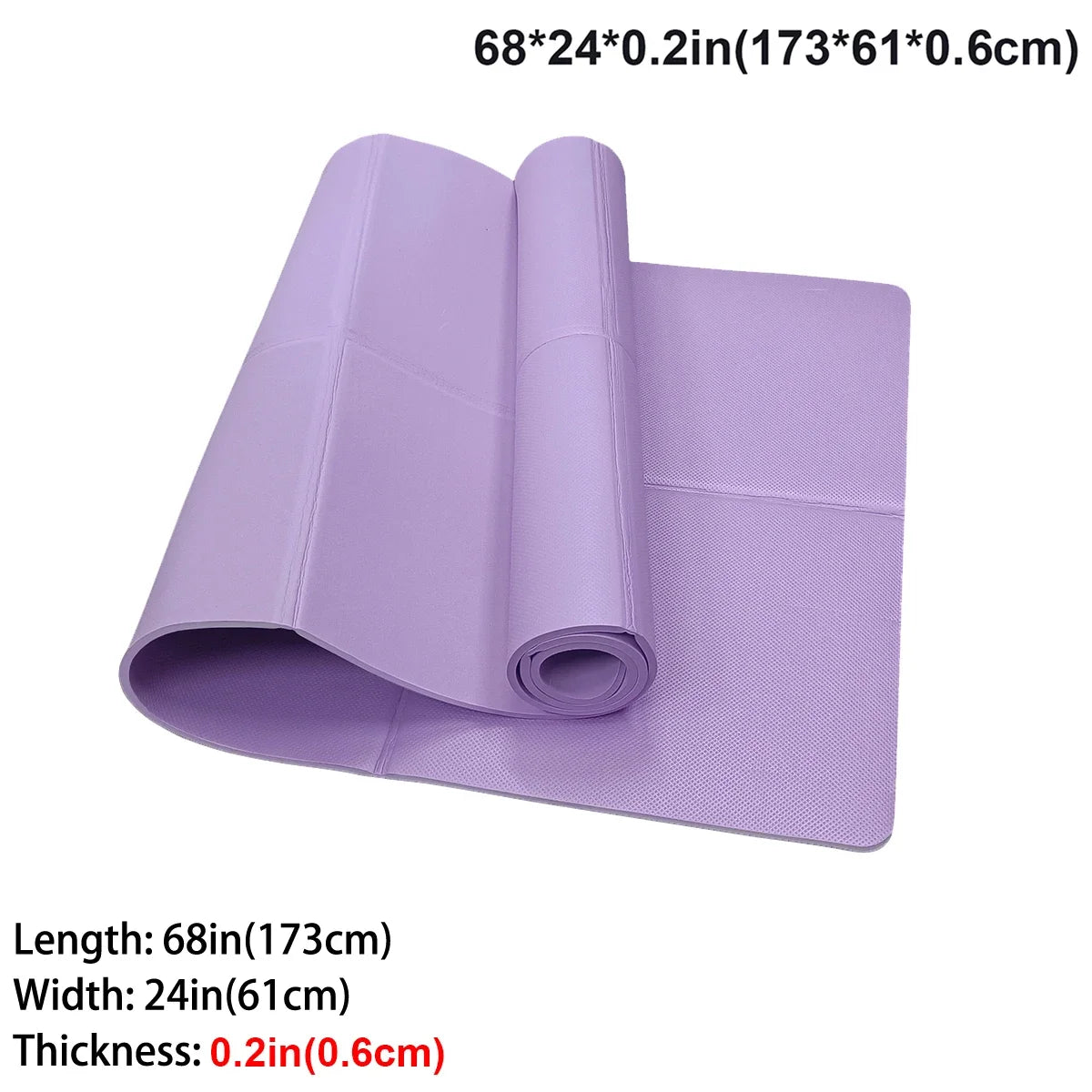 Foldable Yoga Mat Eco Friendly EVA For Travel Yoga Pilates