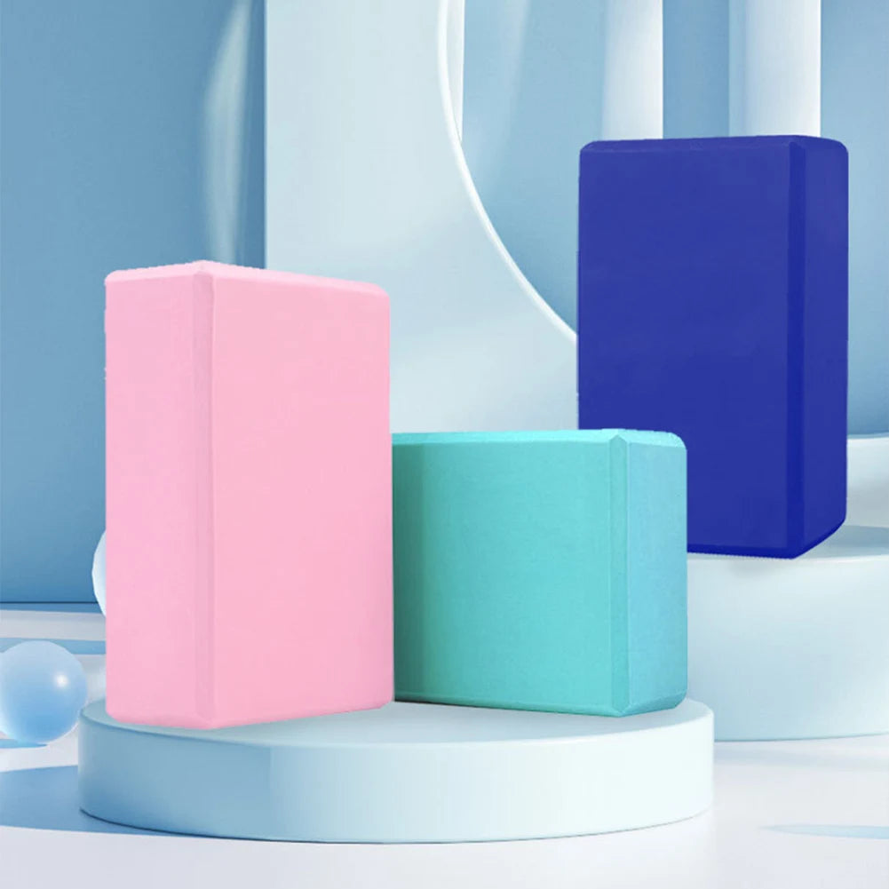 JOCESTYLE EVA Yoga Block Set High Density Pilates Blocks