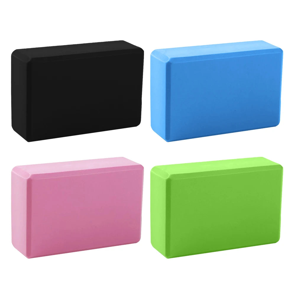 JOCESTYLE EVA Yoga Block Set High Density Pilates Blocks