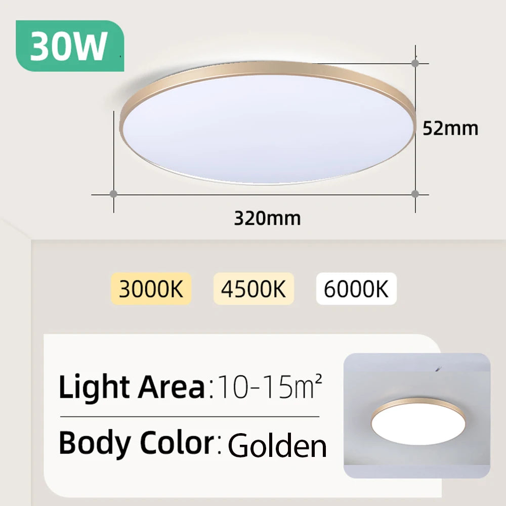 Chenben LED Ceiling Light Fixture for Kitchen and Bathroom