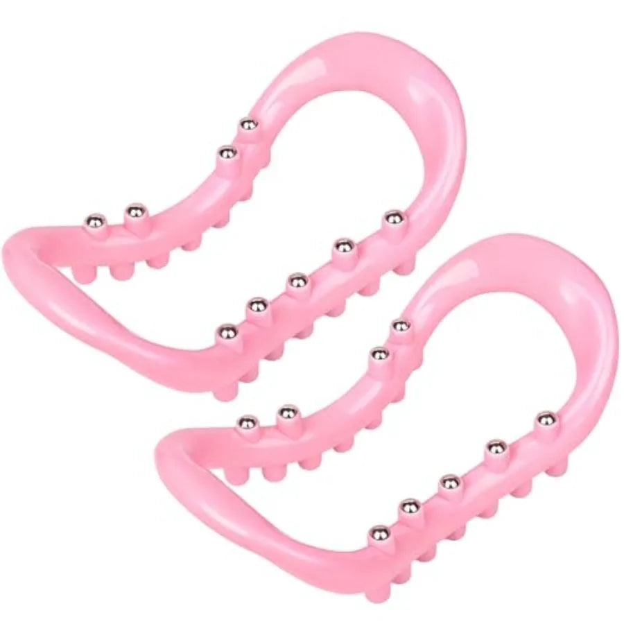 Set of 2 Pilates Yoga Rings for Stretching and Resistance Training