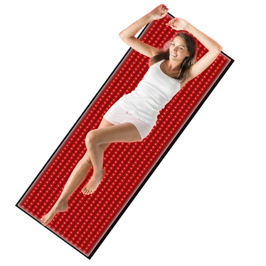 Full Body Red Light Therapy Mat 945 LEDs 660nm 850nm